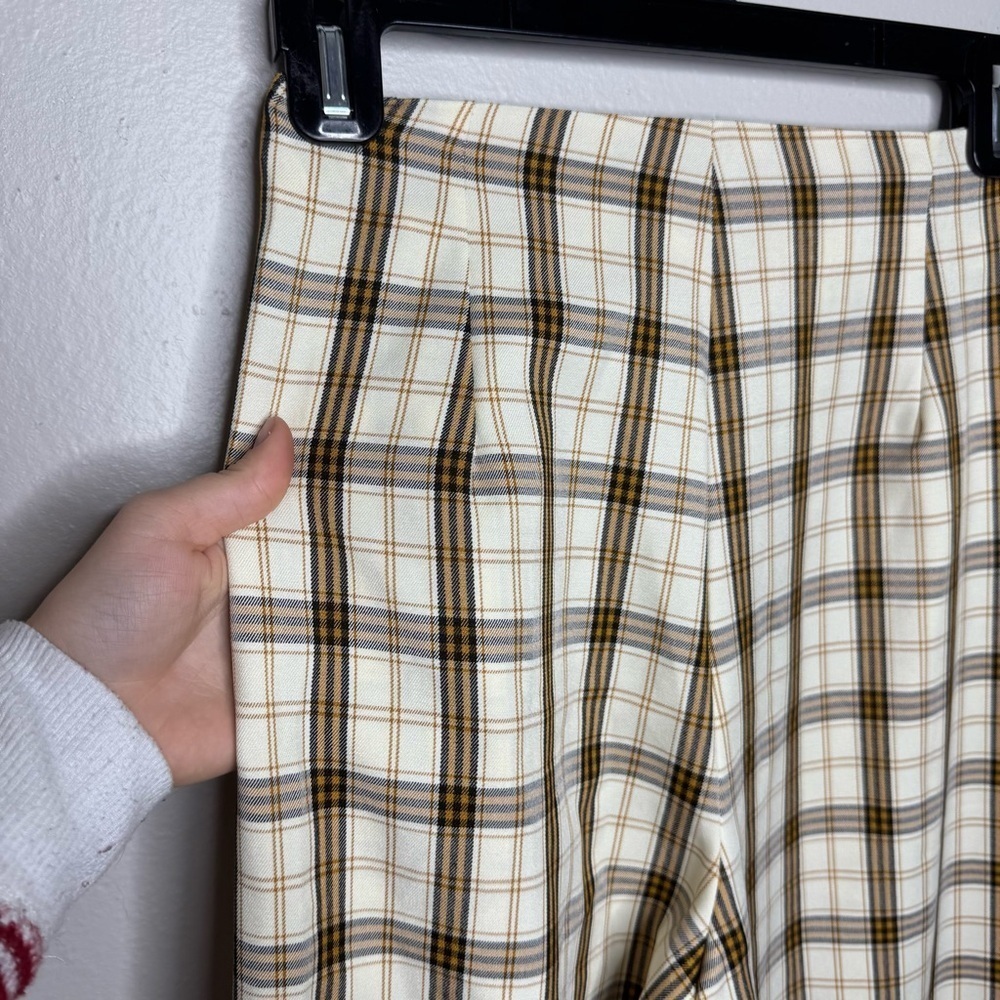 Princess Polly EUROS PANTS YELLOW CHECK - Picture 12 of 12